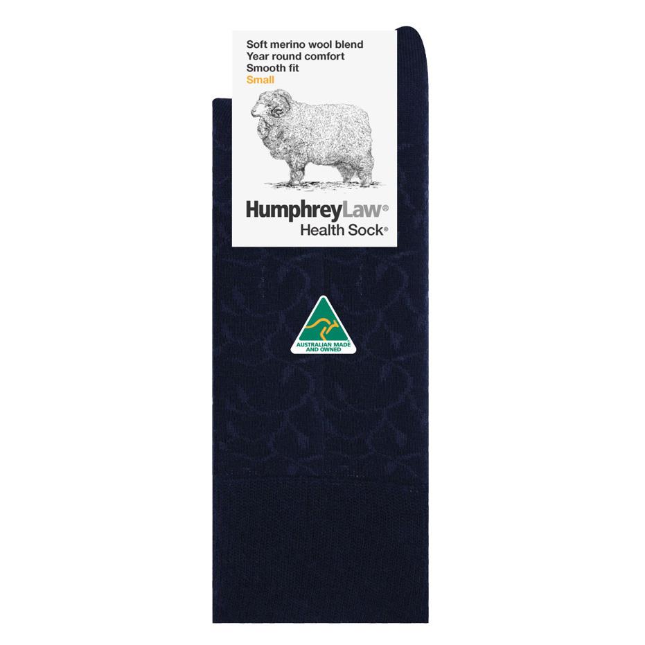 Humphrey Law Wool Blend Lace Vine Health Socks